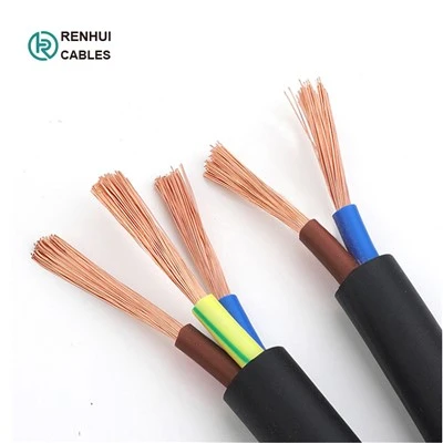 Cáp Cao Su Chống Thấm Nước 450/750V, 3 Lõi